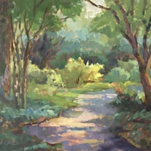 Garden Path on a Sunny Morning