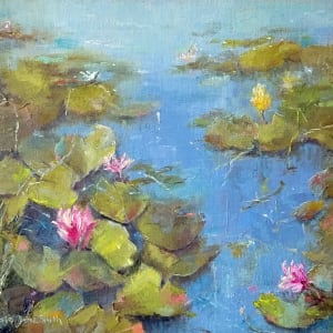Enchantment at Wildseed Pond by Celeste Perez Smith Fine Art