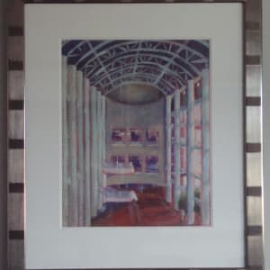 Young Student Center, Inside Atrium by Ann Trainor Dominque