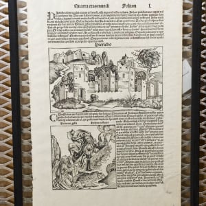 Page from Nurnberg Bible by Wolgemut & Pleydenwurff