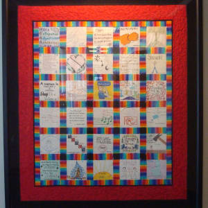Women's Studies Quilt by Phylis Johnson & 26 Women's Studies Studies students