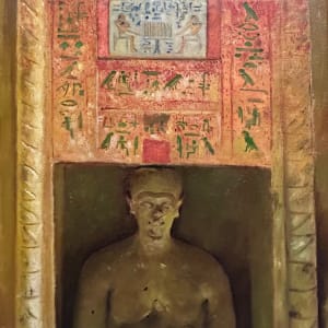 Idu's Magical Door, Tomb of Idu, Giza, Sixth Dynasty by Joseph Linden Smith