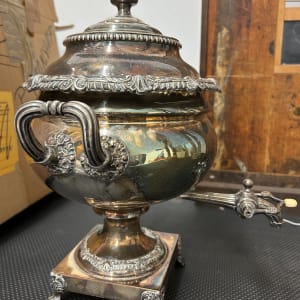 Silver Tea Urn by Unknown 