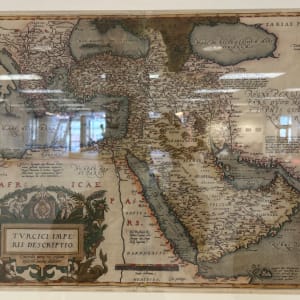 The Turkish Empire by Abraham Ortelius 