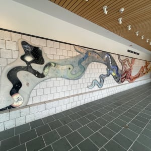 Ashuelot River Flow by Nancy Selvage (Harvard Ceramics Program) Project Team: Warren Matner, Kim Lenz & Nate Sherman