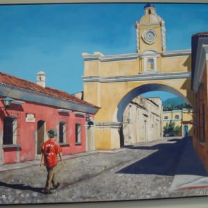 Antigua Street by Shawn A Huckins