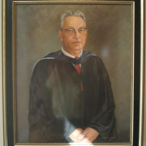 President Lloyd P. Young by Florence R. Holoway