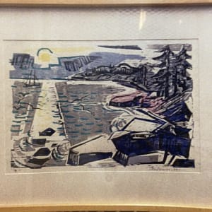 The Cove, Maine by Werner Drewes