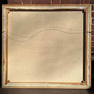 Mesa by Louise Ganthiers  Image: Back of painting in full sun (some tree shadowing)