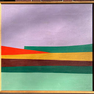 Mesa by Louise Ganthiers  Image: Front of painting in full sun (some tree shadowing)