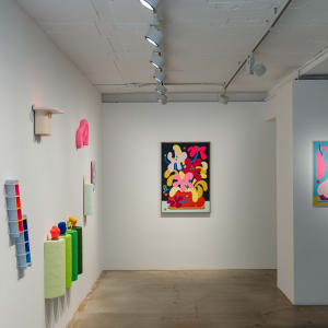 Bouquet Painting No. 59 by CHIAOZZA  Image: Exhibition view, "Our Garden Needs Its Flowers," Baik Art Seoul, 2024