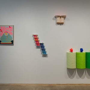Bouquet Painting No. 59 by CHIAOZZA  Image: Exhibition view, "Our Garden Needs Its Flowers," Baik Art Seoul, 2024