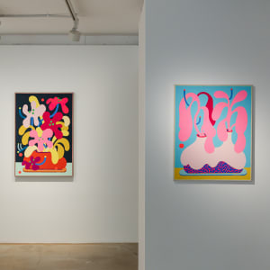 Bouquet Painting No. 54 by CHIAOZZA  Image: Exhibition view, "Our Garden Needs Its Flowers," Baik Art Seoul, 2024