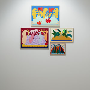 Bouquet Painting No. 57 by CHIAOZZA  Image: Exhibition view, "Our Garden Needs Its Flowers," Baik Art Seoul, 2024