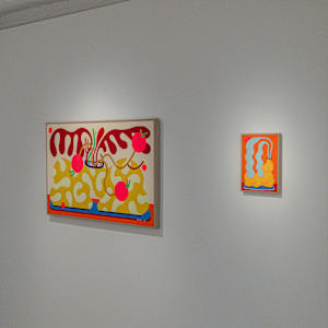 Bouquet Painting No. 50 by CHIAOZZA  Image: Exhibition view, "Our Garden Needs Its Flowers," Baik Art Seoul, 2024