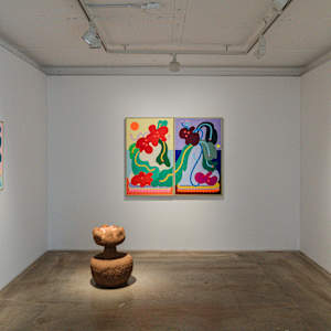 Bouquet Painting No. 51 by CHIAOZZA  Image: Exhibition view, "Our Garden Needs Its Flowers," Baik Art Seoul, 2024