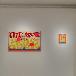 Bouquet Painting No. 50 by CHIAOZZA  Image: Exhibition view, "Our Garden Needs Its Flowers," Baik Art Seoul, 2024