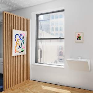 Meander Collage No. 31 by CHIAOZZA  Image: Exhibition view from "CHIAOZZA: New Collage Works" at Uprise Art