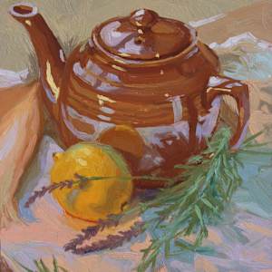 Lemon Tea by Grace Curtis Fine Art, Image 1.