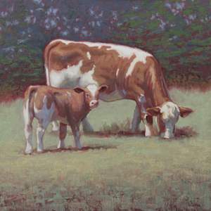 Grazing Nearby by Grace Curtis Fine Art
