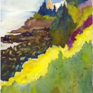 Kennebunk Cliffs by Lou Jordan