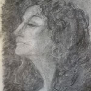 Portrait drawing of a Woman