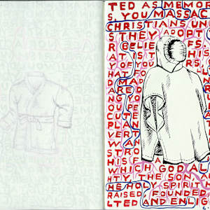 The Sketchbook Project 2010: "Revenge" P. 1-11 by Kenny Cole  Image: P. 3
