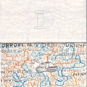 The Sketchbook Project 2010: "Revenge" Pgs. 12-41 by Kenny Cole  Image: P. 13