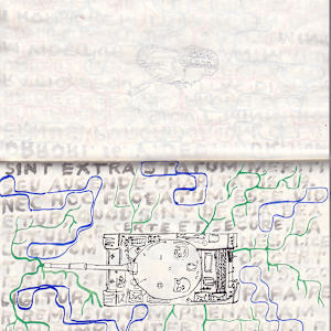 The Sketchbook Project 2010: "Revenge" Pgs. 12-41 by Kenny Cole  Image: P. 14