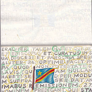 The Sketchbook Project 2010: "Revenge" Pgs. 12-41 by Kenny Cole  Image: P. 17