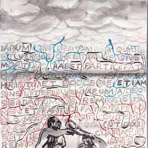 The Sketchbook Project 2010: "Revenge" Pgs. 12-41 by Kenny Cole  Image: P. 22