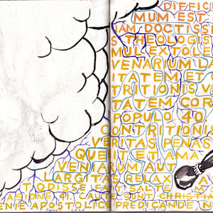 The Sketchbook Project 2010: "Revenge" Pgs. 12-41 by Kenny Cole  Image: P. 23