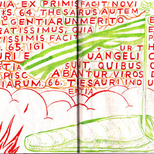 The Sketchbook Project 2010: "Revenge" Pgs. 12-41 by Kenny Cole  Image: P. 34