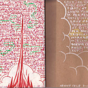 The Sketchbook Project 2010: "Revenge" Pgs. 12-41 by Kenny Cole  Image: P. 41