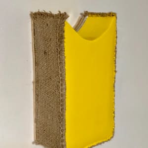 Small Section Painting (yellow curve top) 