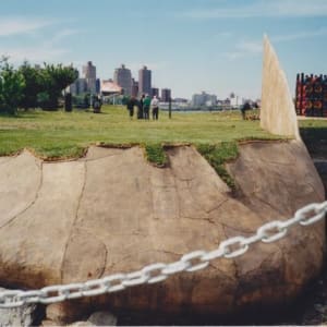 Surface (environmental earthwork) 1999-2000 Socrates Sculpture Park LIC, NY 
