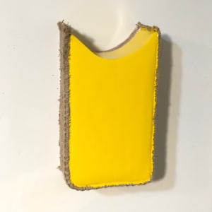 Small Section Painting (yellow curve top) 