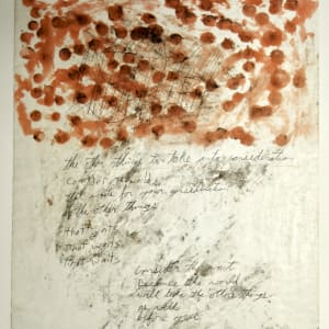 Red Wax Drawing No.9