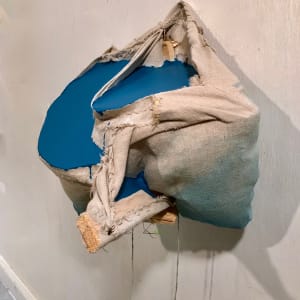 Bag Painting (Blue) by Howard Schwartzberg 
