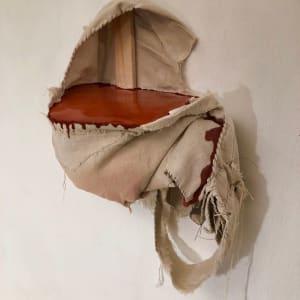 Bag Painting (Brown with Hood)