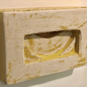 Sunken Bandage Painting (naples yellow) by Howard Schwartzberg 