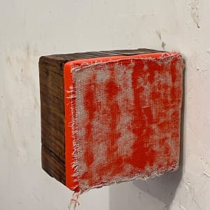 Bandage Painting (orange one side) 