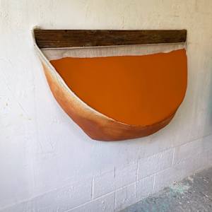Incline Bag Painting (burnt sienna) by Howard Schwartzberg 