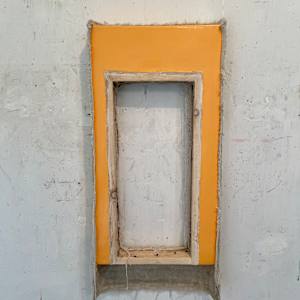 Inverted Reversed Painting (light orange minus bottom) by Howard Schwartzberg 