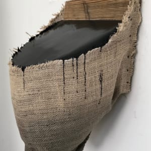 Incline Bag Painting (Black) by Howard Schwartzberg