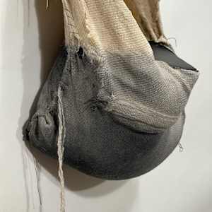 Pouch Painting  (black) by Howard Schwartzberg, Image 7.