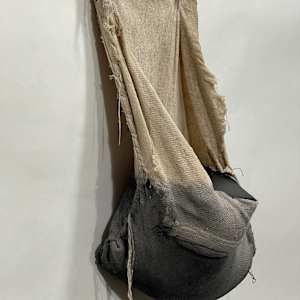 Pouch Painting  (black) by Howard Schwartzberg, Image 6.
