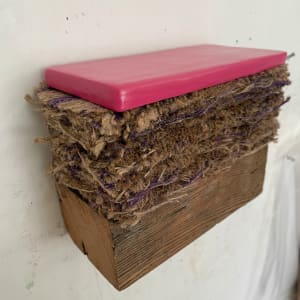 Bed Painting (magenta) by Howard Schwartzberg 