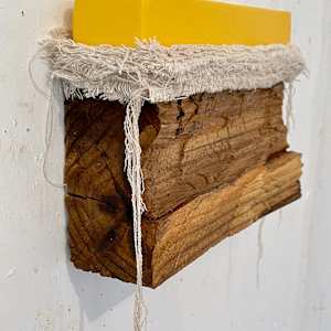 Bed Painting (yellow) by Howard Schwartzberg 