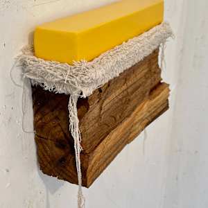 Bed Painting (yellow) by Howard Schwartzberg 